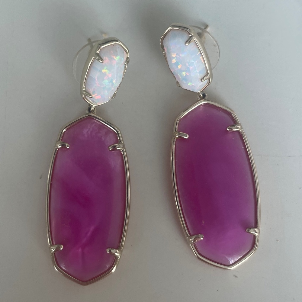 CUSTOM Elle Statement Color Bar Kendra Scott Earrings